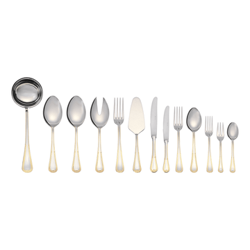 EME - Firenze Cutlery Set 90 Pcs S S 18/10 with Gold