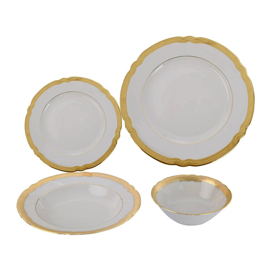 Falkenporzellan - Dinnerset 59 Pcs - Porcelain