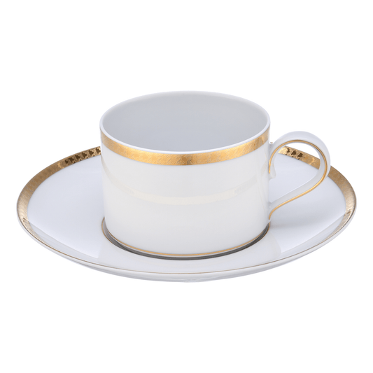 Falkenporzellan - Tea Set 6 Pieces - Gold - Porcelain