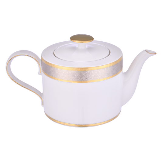Falkenporzellan - Coffee Set 3 Pieces - Gold & Platin - Porcelain