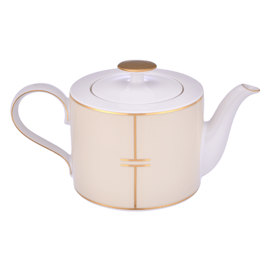 Falkenporzellan - Coffee Set 3 Pieces - Cream & Gold - Porcelain