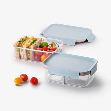 Lock & Lock Bisfree Modular Plus Square Container 600 ml Mint