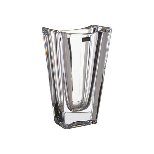 Bohemia Crystal - Okinawa Rectangular Crystal Vase - 30.5cm