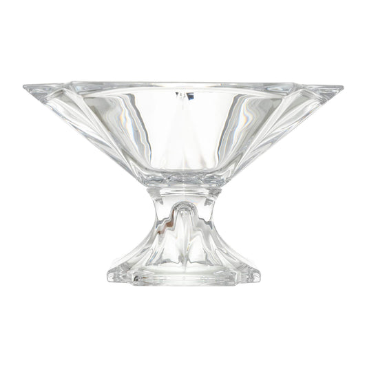 Bohemia Crystal - Squared Shaped Plate with Base - 33x17cm
