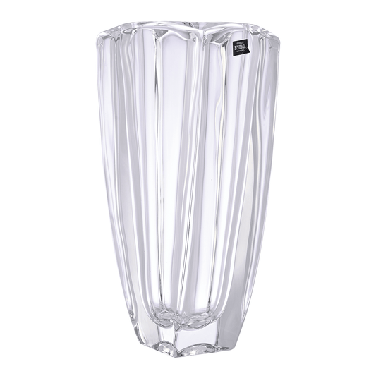 Bohemia Crystal - Arizo Square Crystal Vase - 28cm