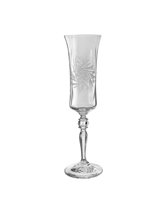 Bohemia Crystal - Flute Glass Set 6 Pieces - 150ml - 2700010184