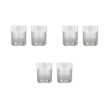 Bohemia Crystal - Tumbler Glass Set 6 Pieces - 320ml