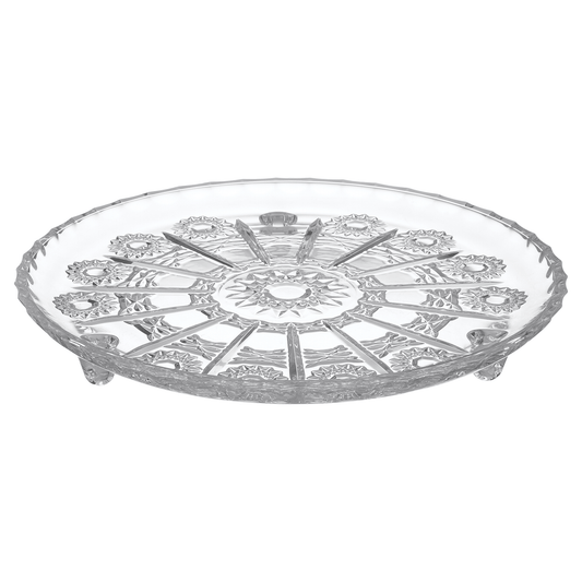 Irena Crystal - Decorated Crystal Dessert Set 7 Pieces
