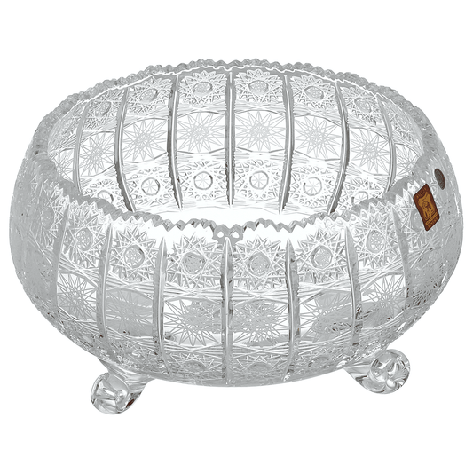 Bohemia Crystal - Crystal Bowl Set with Feet 7 Pieces - 270005031