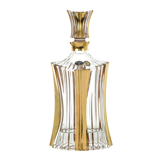 Bohemia Crystal - Drink Set 7 Pieces - Gold - 250ml & 610ml - Crystal
