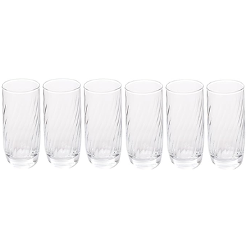 Pasabahce -  Bolero Highball Set 6 Pcs 320 ml - Clear