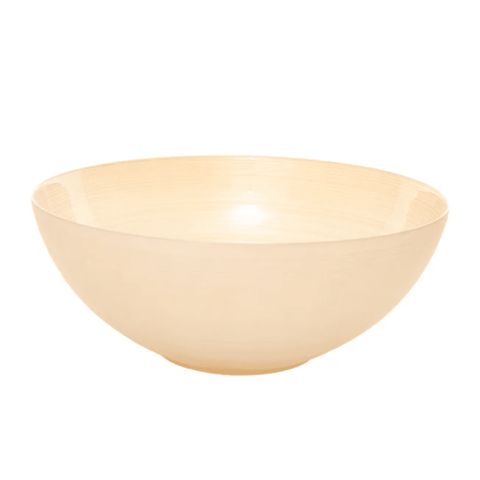 ArdaCam - Bowl 34.5 x 14.5 cm Metallic Straw Yellow