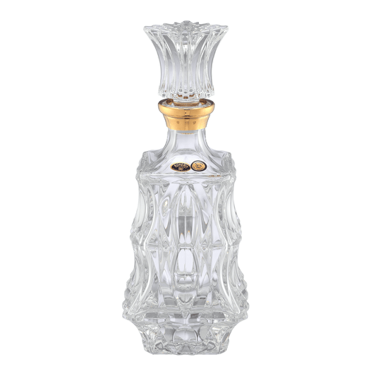 Bohemia Crystal - Drink Set 7 Pieces - Gold