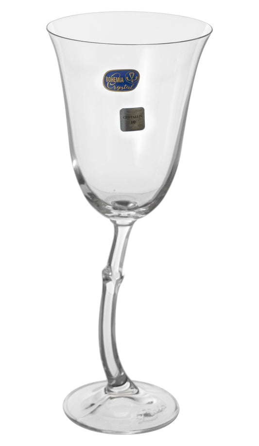 Bohemia Crystal - Goblet Glass Set 6 Pieces - 185ml - 3900010017