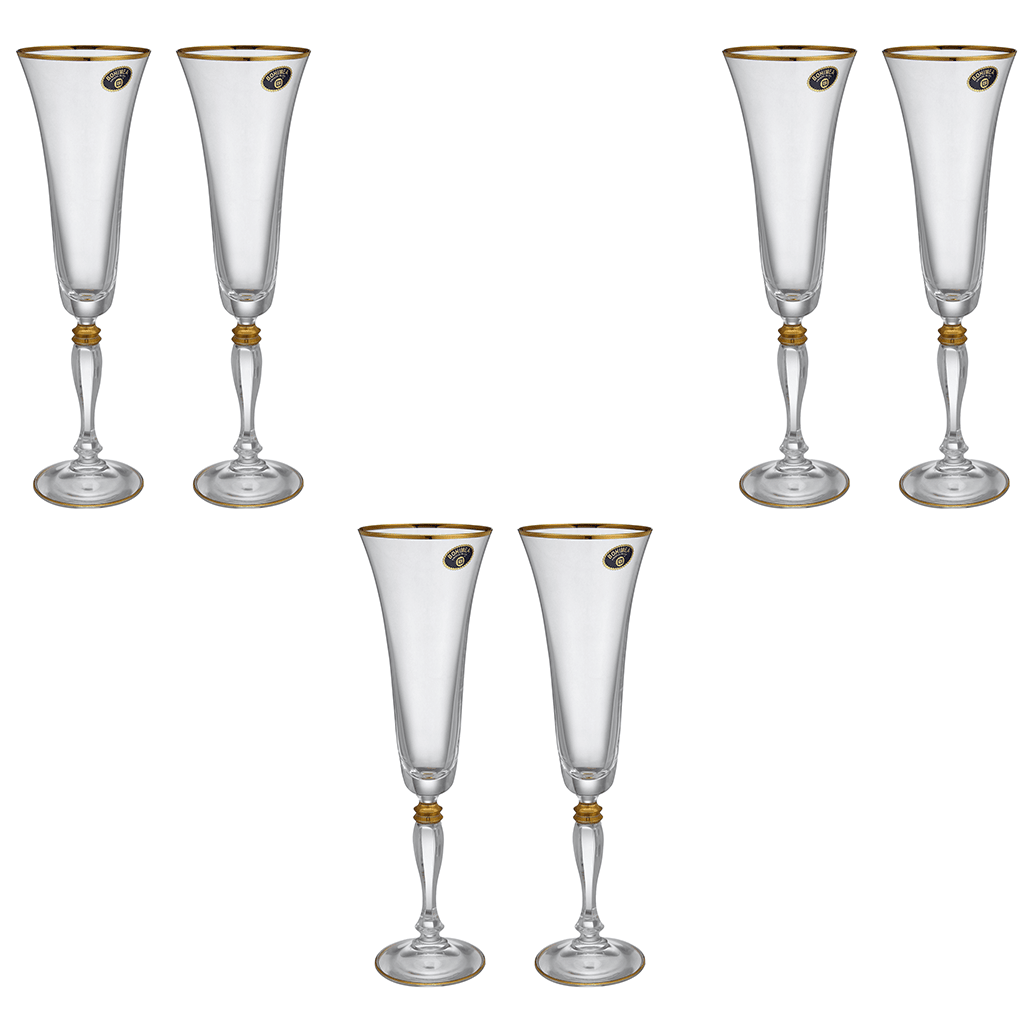 Glass Set 6 Piece 180ml, For Home