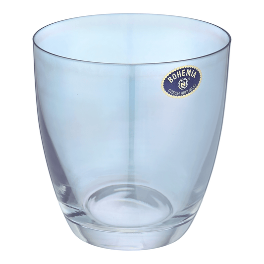 Bohemia Crystal - Tumbler Glass Set 6 Pieces - Blue - 300ml - Crystal