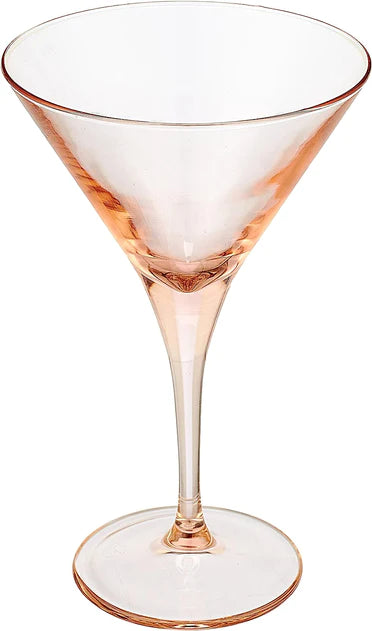 Pasabahce - V-Line Martini Glass Set 6 Pieces - Pink - 250ml