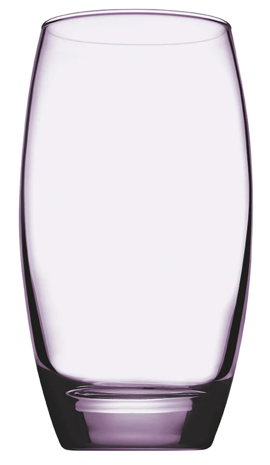 Pasabahce - Round Highball Glass Set 6 Pieces - Purple - 500ml