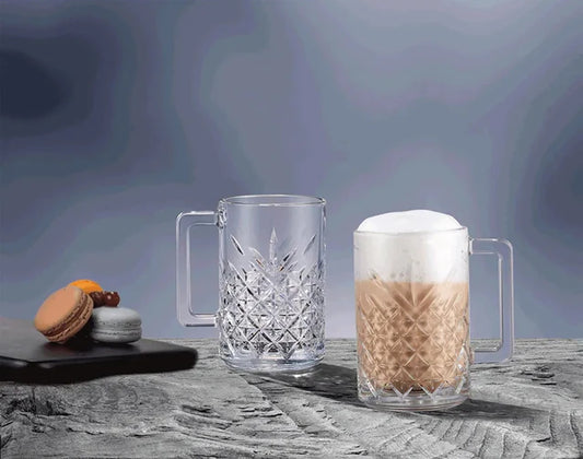 Pasabahce - Glass Mug Set 2 Pieces - 310ml - Glass
