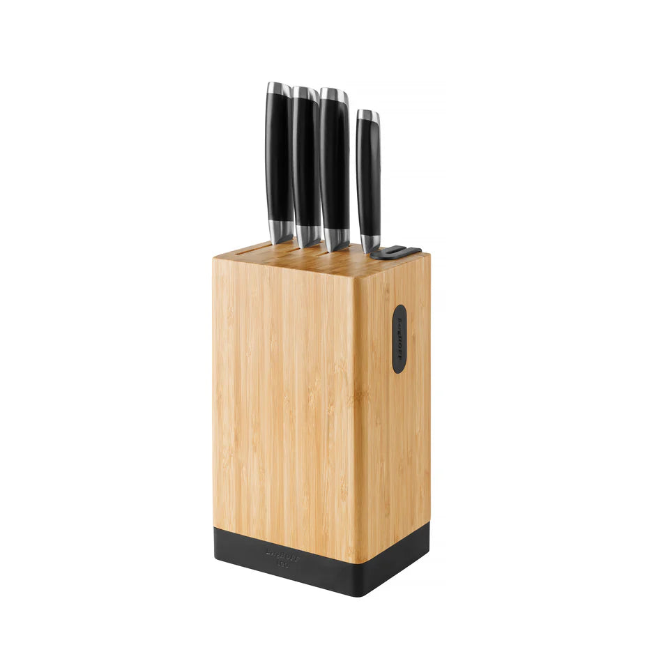 BergHOFF Leo Graphite Stainless Steel Knife Block Set