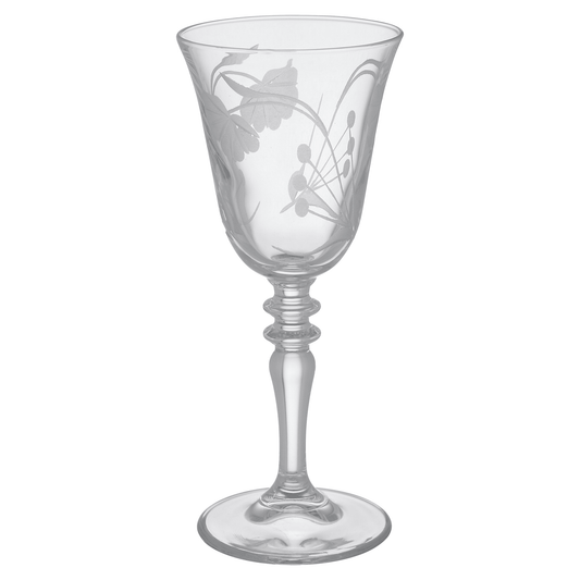 Pasabahce - Decorated Goblet Glass Set 6 Pieces - 175ml - Glass