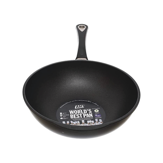 AMT - Black Wok Handle - Cast Aluminum - 30cm