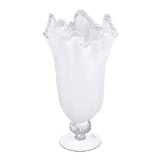 Murano - Gift Set 4 Pieces - White - Handblown Crystal