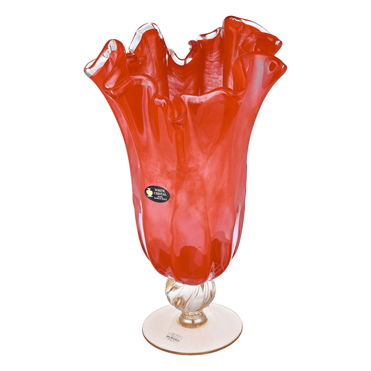 Murano - Gift Set 4 Pieces - Red - Handblown Crystal
