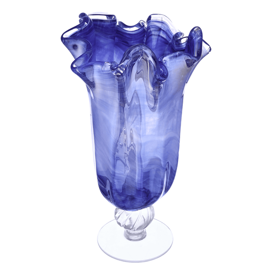 Murano - Gift Set 4 Pieces - Blue - Handblown Crystal