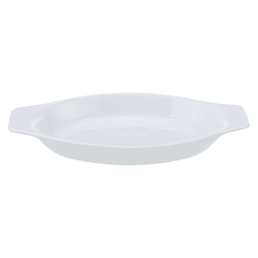 Senzo - Small Lasagna Platter - White - Porcelain - 27x14cm