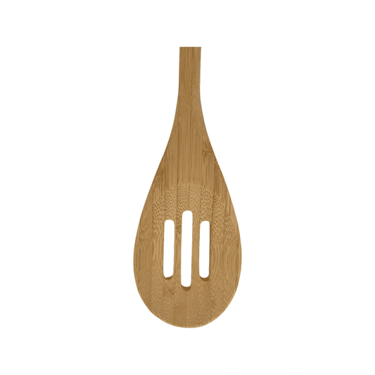 CasaSunco - Kitchen Serving Spoon Skimmer  - White - 35x8cm