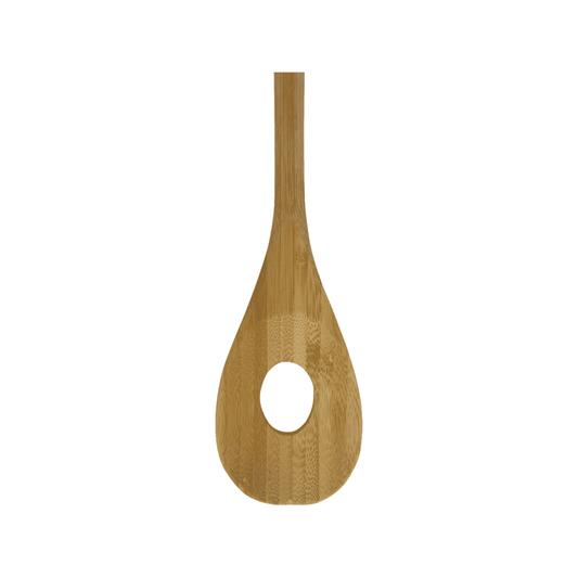 CasaSunco - Kitchen Serving Spoon Skimmer  - White - 35x8cm