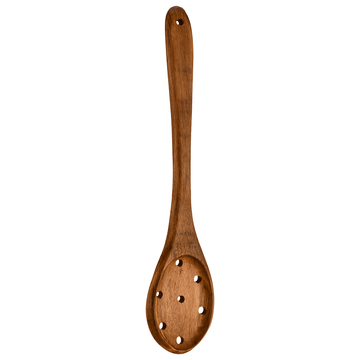 Senzo - Wooden Serving Skimmer - Wood - 31cm