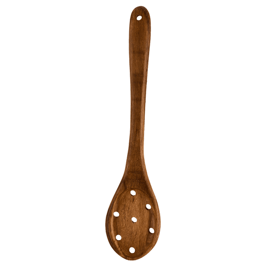 Senzo - Wooden Serving Skimmer - Wood - 31cm