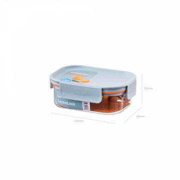 Lock & Lock Bisfree Modular Plus Rectangular Container 260 ml Mint