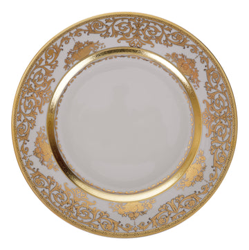 Falkenporzellan - Dinner Set 112 Pieces - Porcelain - Cream & Gold