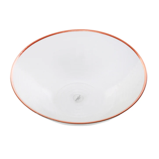 ArdaCam - Large Bowl With Bronze Rim - 26 x 8 cm