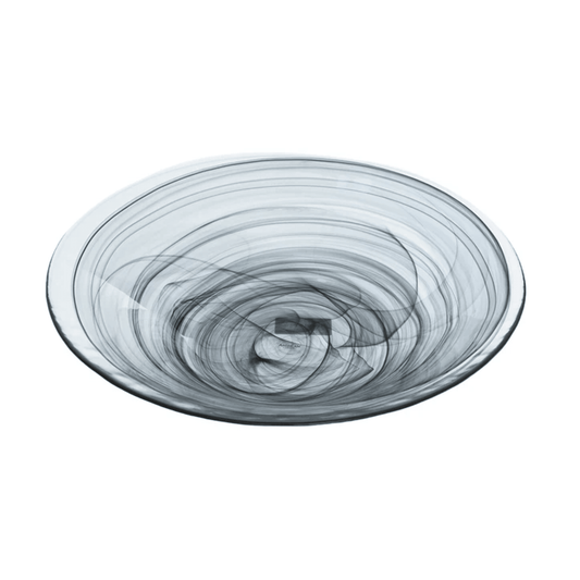 ArdaCam - Atlas Serving Bowl - Black Alabaster - 38.5 cm