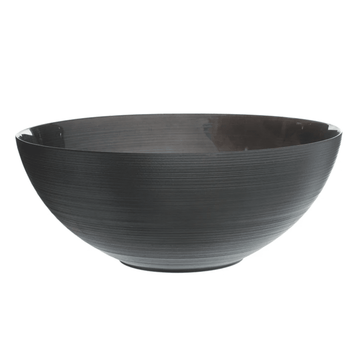 ArdaCam - Serving Bowl Metallic Smoke Grey - 34.5 x 14.5