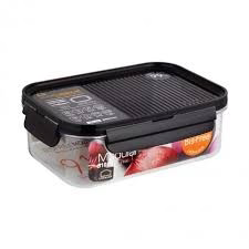 Lock & Lock Modular Bisfree  Rectangular Container 910ml Dark Brown
