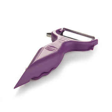 Borner - Garnish Peeler 6 in 1 with Rasp - Purple