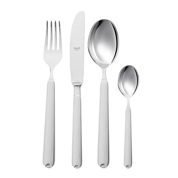 Mepra Daily use Set 24 Pcs - Stainless Steel - Silver - Wooden Box - 100002014