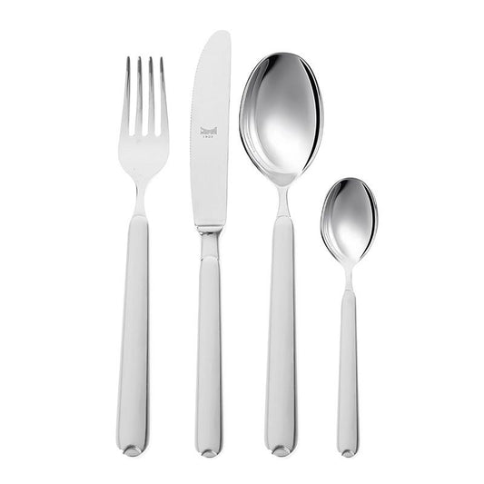 Mepra Daily use Set 24 Pcs - Stainless Steel - Silver - Wooden Box - 100002014