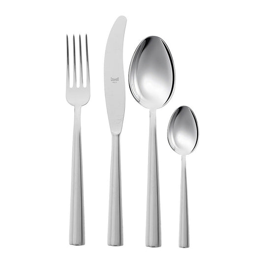 Mepra Daily use Set 24 Pcs - Stainless Steel - Silver - Wooden Box - 100002016