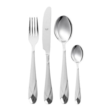 Mepra Daily use Set 24 Pcs - Stainless Steel - Silver - Wooden Box - 100002034