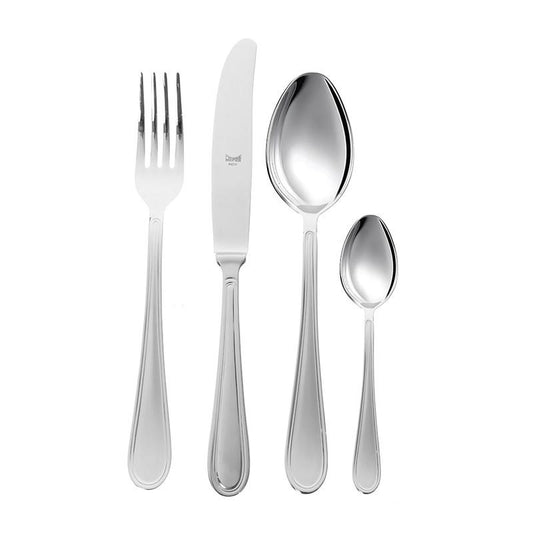 Mepra Daily use Set 24 Pcs - Stainless Steel - Silver - Wooden Box - 100002038