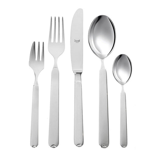 Mepra Daily use Set 30 Pcs - Stainless Steel - Silver - Wooden Box - 100002060