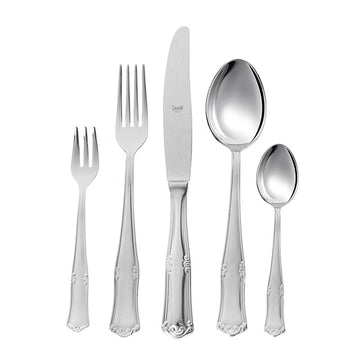 Mepra Daily use Set 30 Pcs - Stainless Steel - Silver - Wooden Box - 100002063