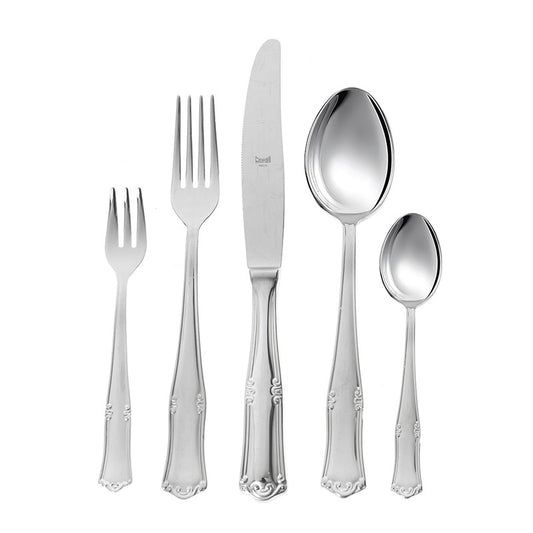 Mepra Daily use Set 30 Pcs - Stainless Steel - Silver - Wooden Box - 100002063