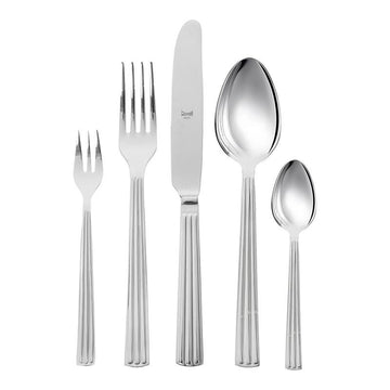 Mepra Daily use Set 30 Pcs - Stainless Steel - Silver - Wooden Box - 100002066